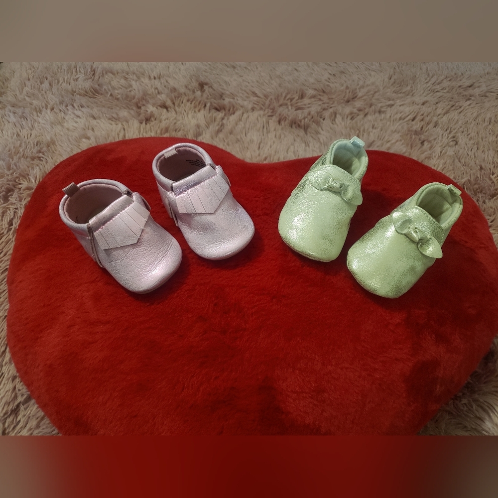 Baby girl moccasins